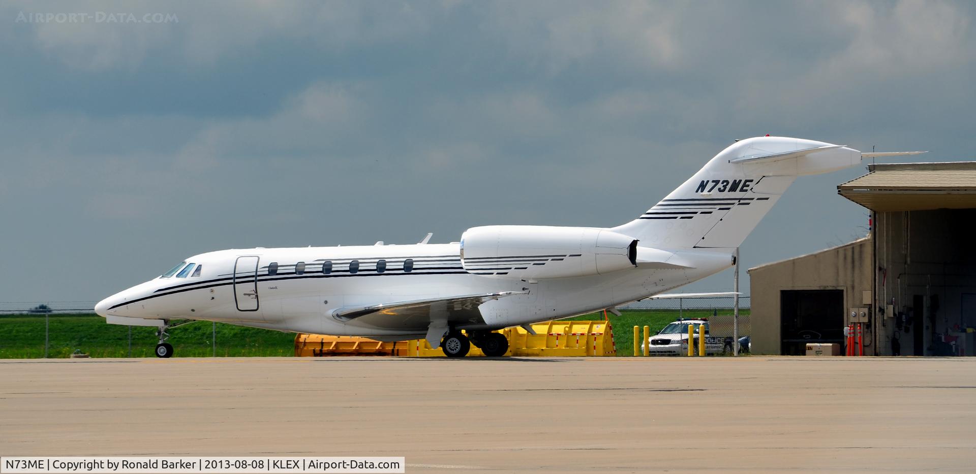 N73ME, 2001 Cessna 750 Citation X C/N 750-0155, Taxi Lexington