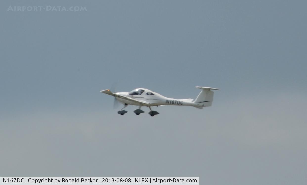 N167DC, 2001 Diamond DA-20C-1 Eclipse C/N C0167, Landing pattern LEX