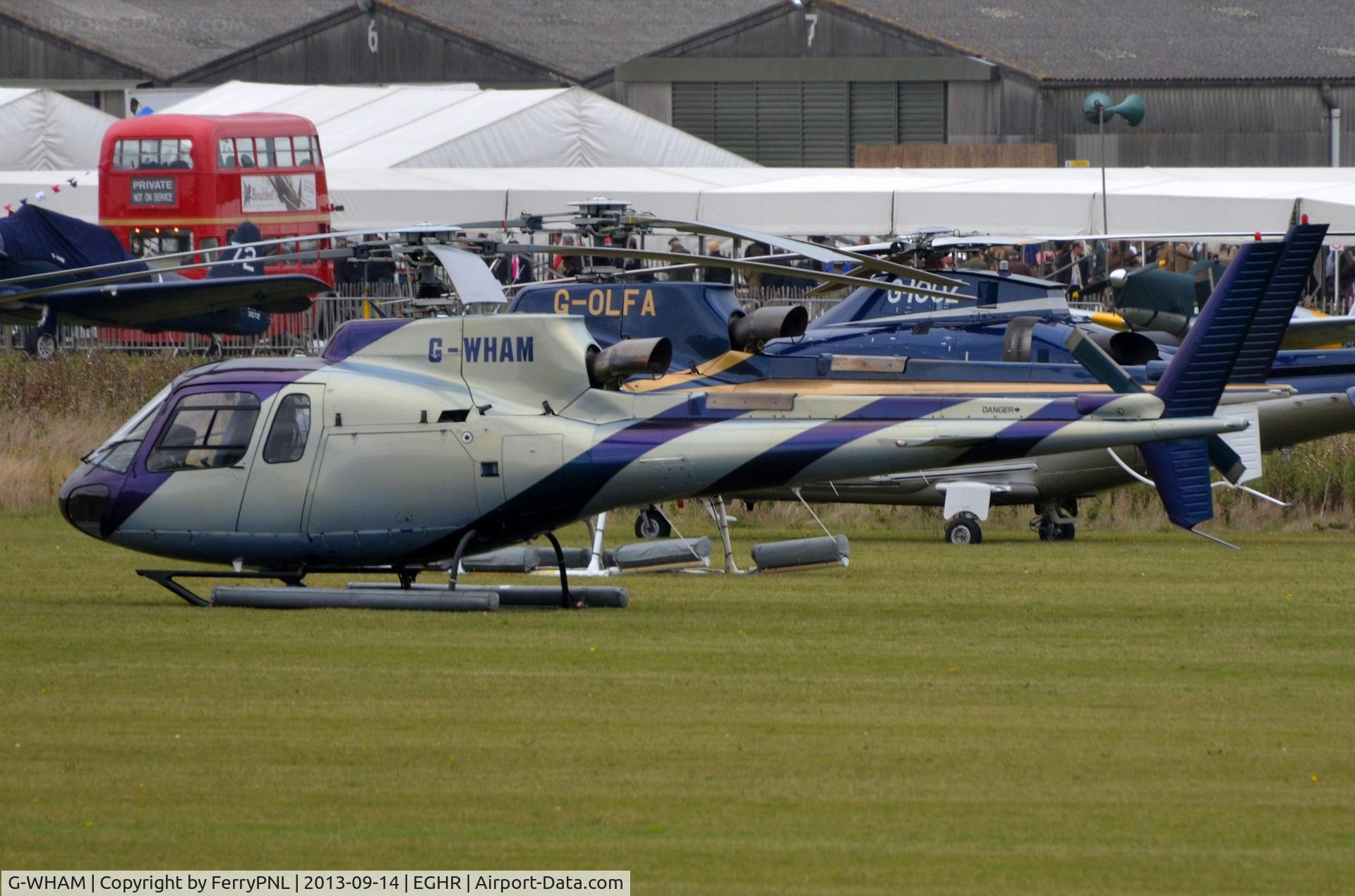 G-WHAM, 2001 Eurocopter AS-350B-3 Ecureuil Ecureuil C/N 3494, Elite Helicopter AS350 at its base Goodwood