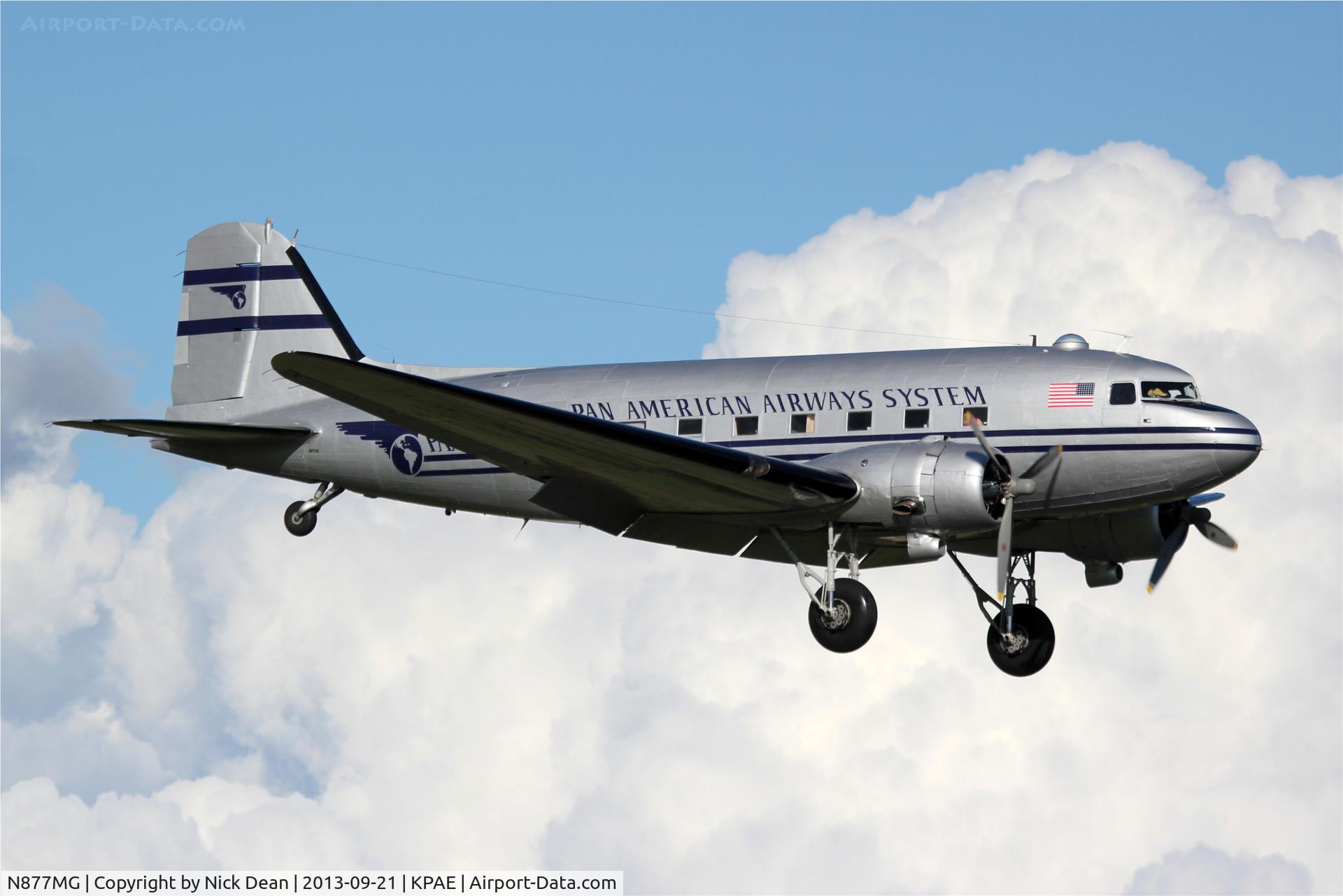 N877MG, 1949 Douglas DC-3C C/N 20806, KPAE/PAE HFF's beautiful 