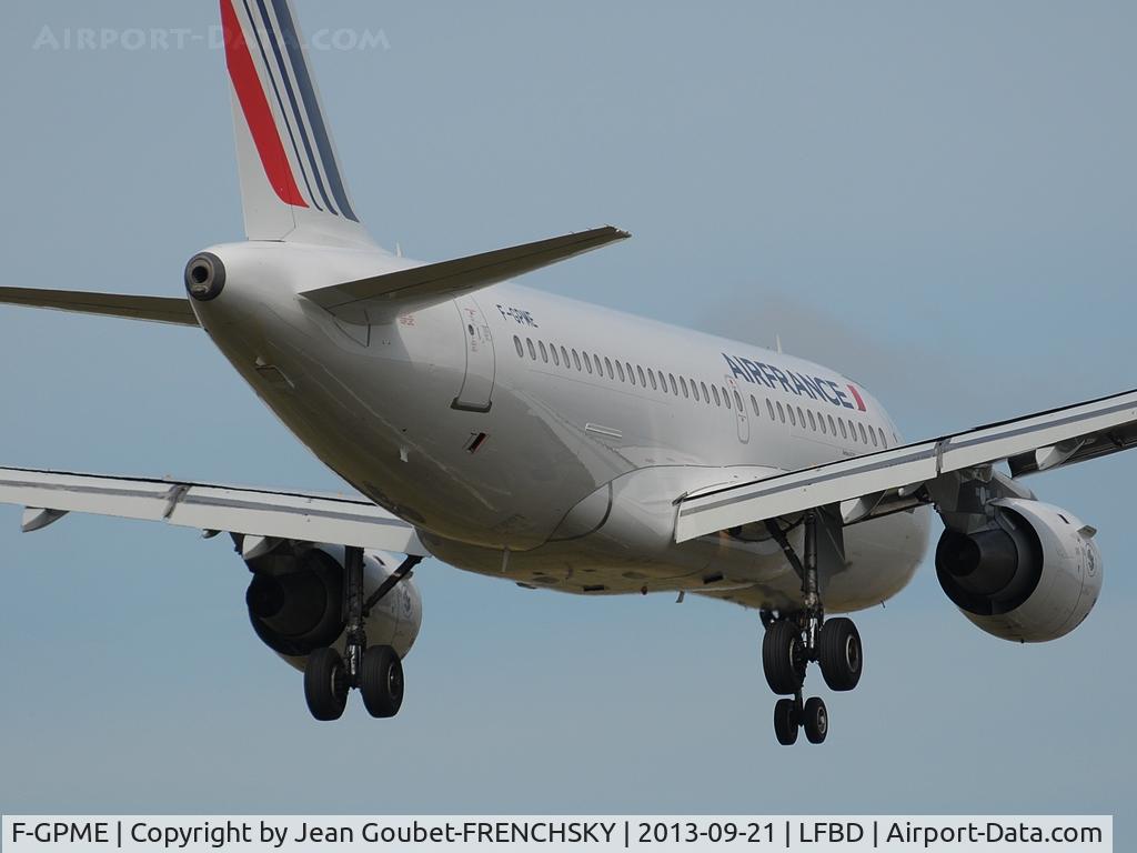 F-GPME, 1996 Airbus A319-113 C/N 625, AF from Marseille landing 05