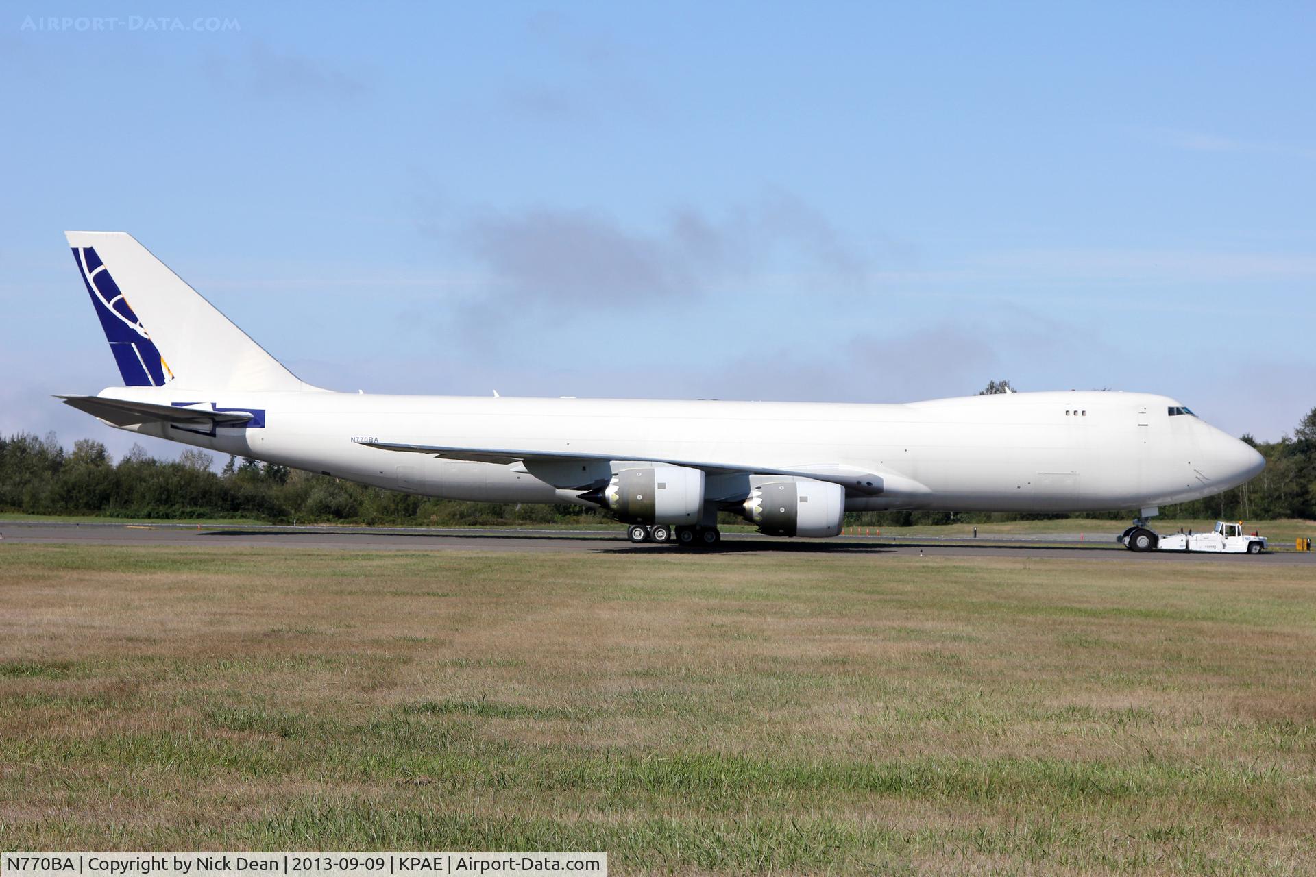 N770BA, 2011 Boeing 747-87UF C/N 37564, KPAE/PAE