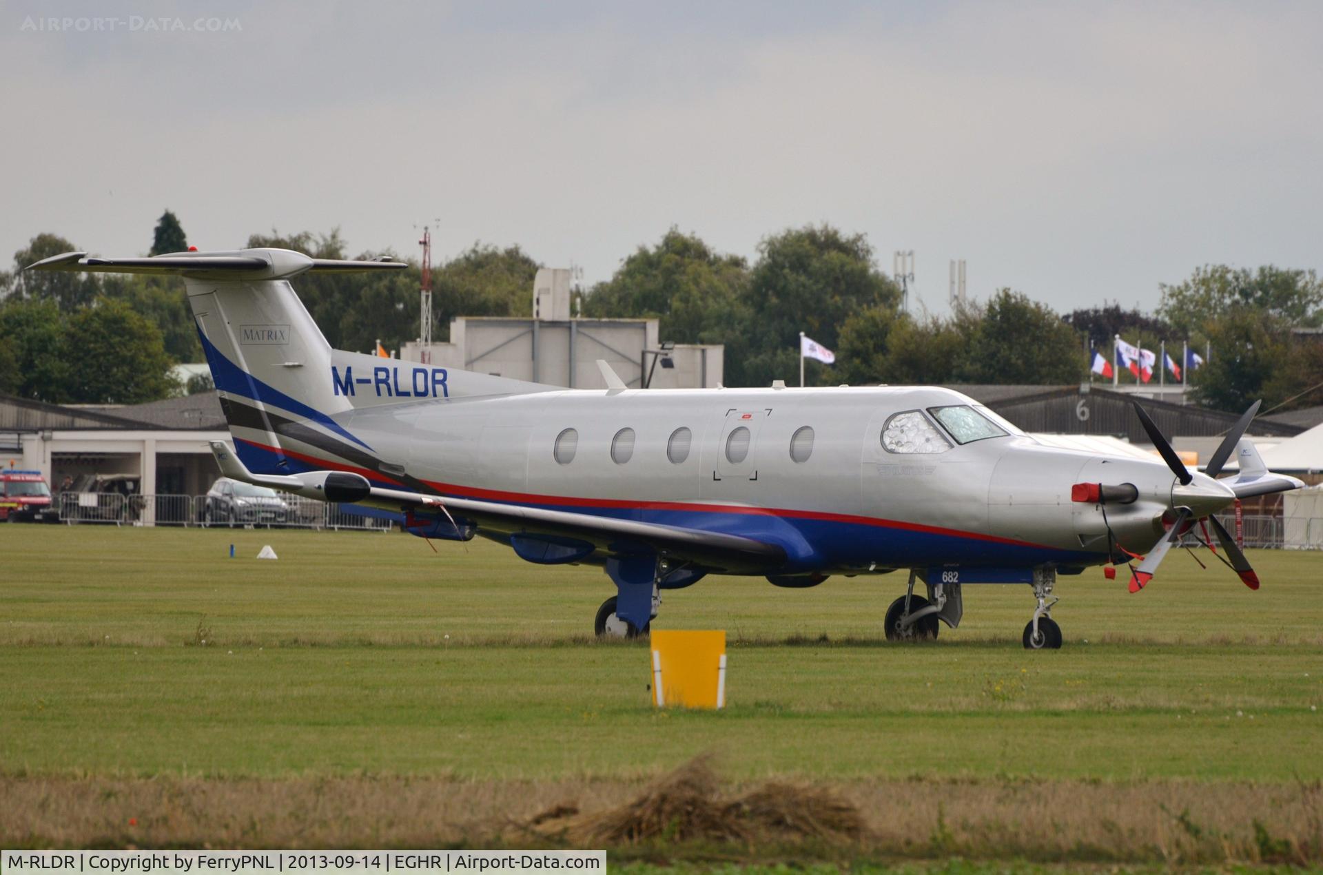 M-RLDR, 2005 Pilatus PC-12/45 C/N 682, PC12 in Goodwood