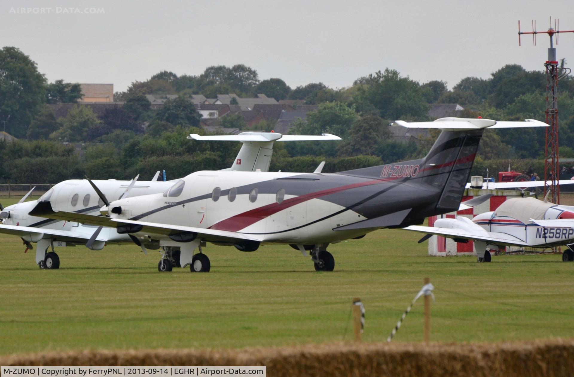 M-ZUMO, 2006 Pilatus PC-12/47 C/N 732, Pilatus PC12 parked in Goodwood