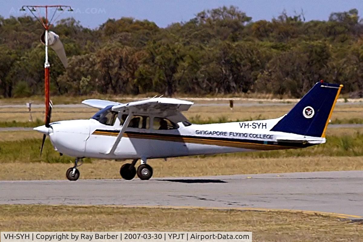 VH-SYH, Cessna 172R C/N 17280356, Cessna 172R Skyhawk [172-80356] (Singapore Flying College) Perth-Jandakot~VH 30/03/2007