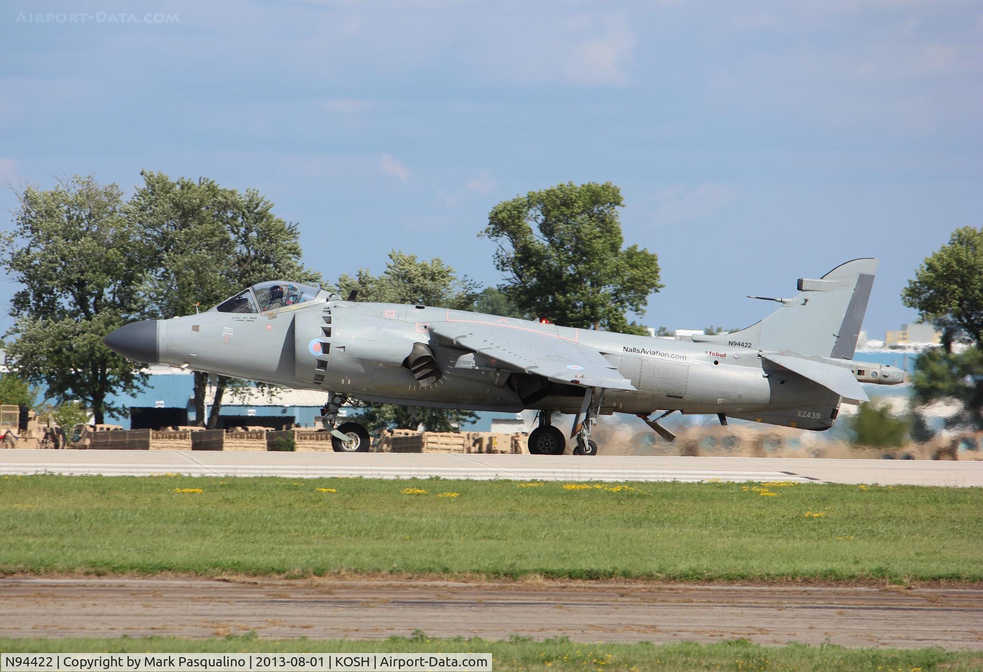 N94422, 1979 British Aerospace Sea Harrier F/A.2 C/N 41H-912002/DB2, Sea Harrier F/A.2