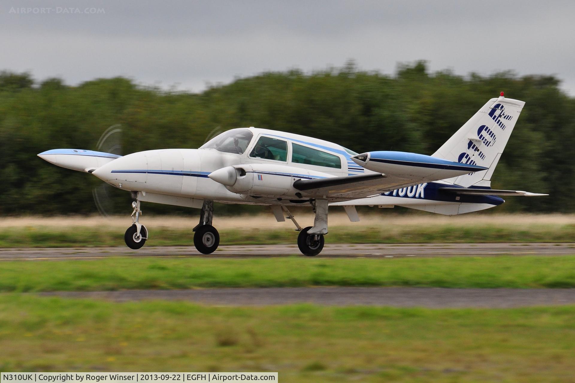 N310UK, 1976 Cessna 310R C/N 310R0584, Visiting Cessna 310R.