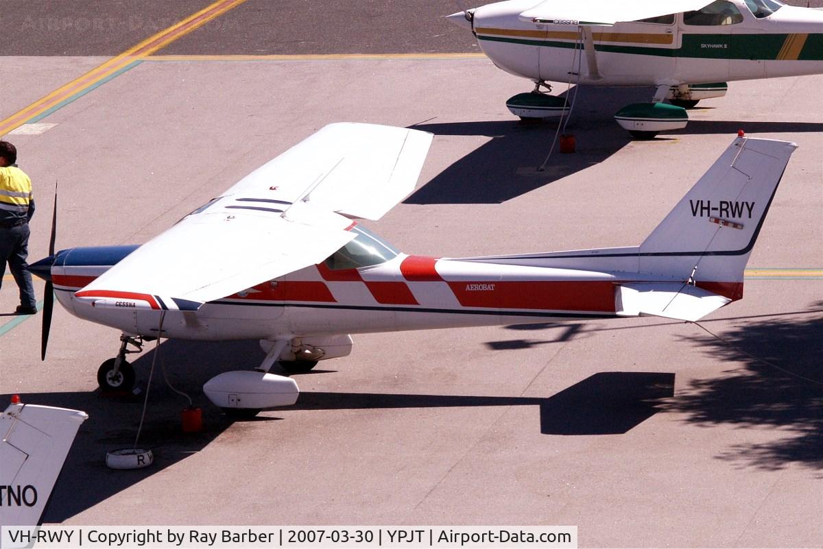 VH-RWY, 1979 Cessna A152 Aerobat C/N A1520889, Cessna A.152 Aerobat [A152-0889] (Royal Aero Club WA) Perth-Jandakot~VH 30/03/2007