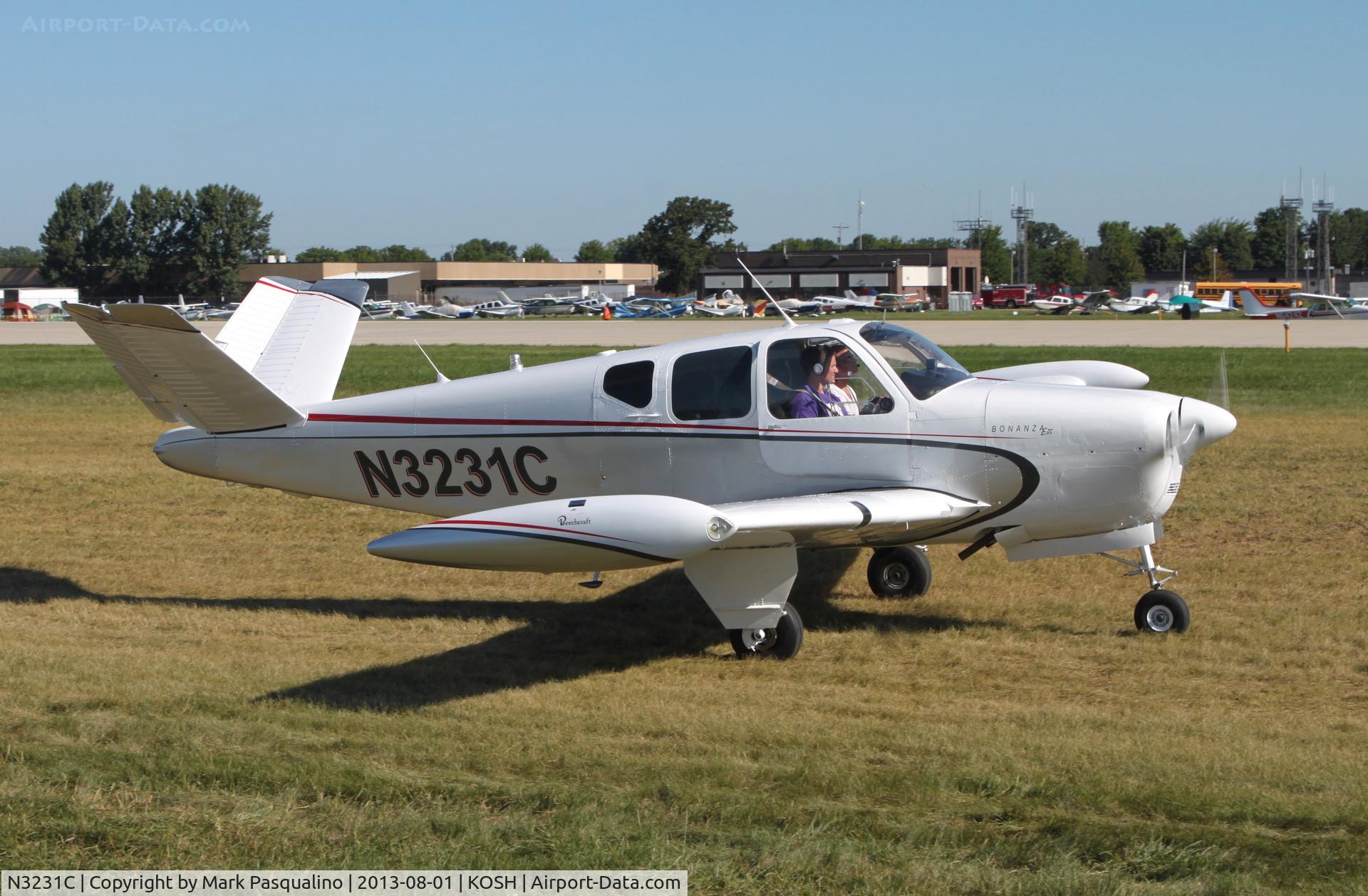 N3231C, 1954 Beech E35 C/N D-3896, Beech E35