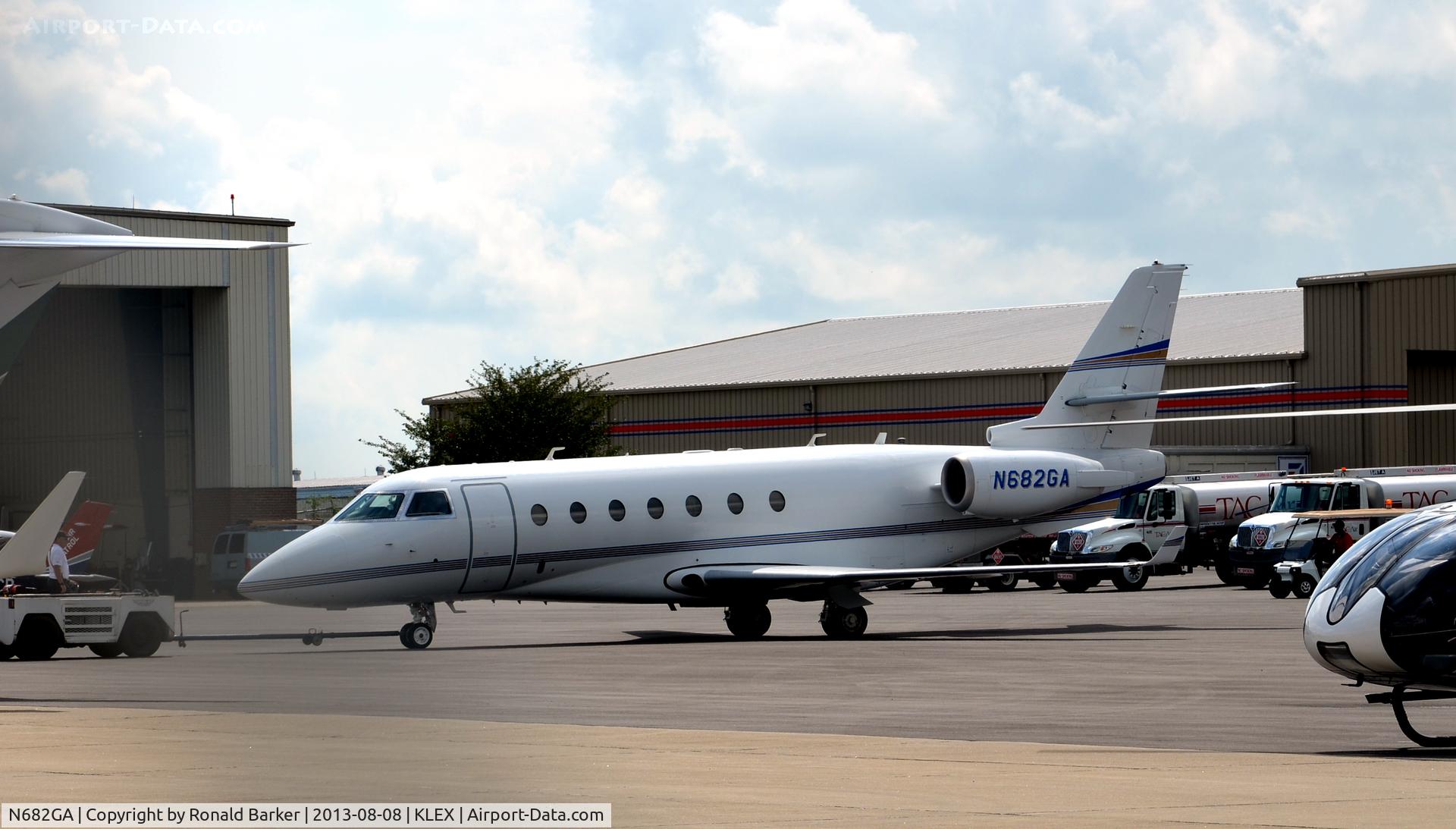 N682GA, Israel Aerospace Industries G200 C/N 202, Towed LEX