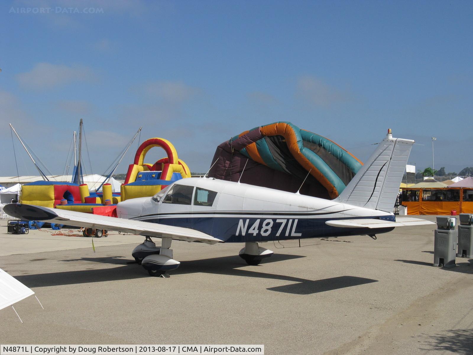 N4871L, 1967 Piper PA-28-180 C/N 28-4226, 1967 Piper PA-28-180 CHEROKEE, Lycoming O&VO-360 180 Hp