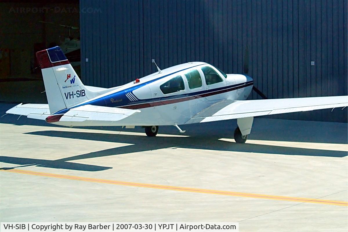 VH-SIB, 1992 Beech F33A Bonanza C/N CE-1675, Beech F33A Bonanza [CE-1675] Perth-Jandakot~VH 30/03/2007