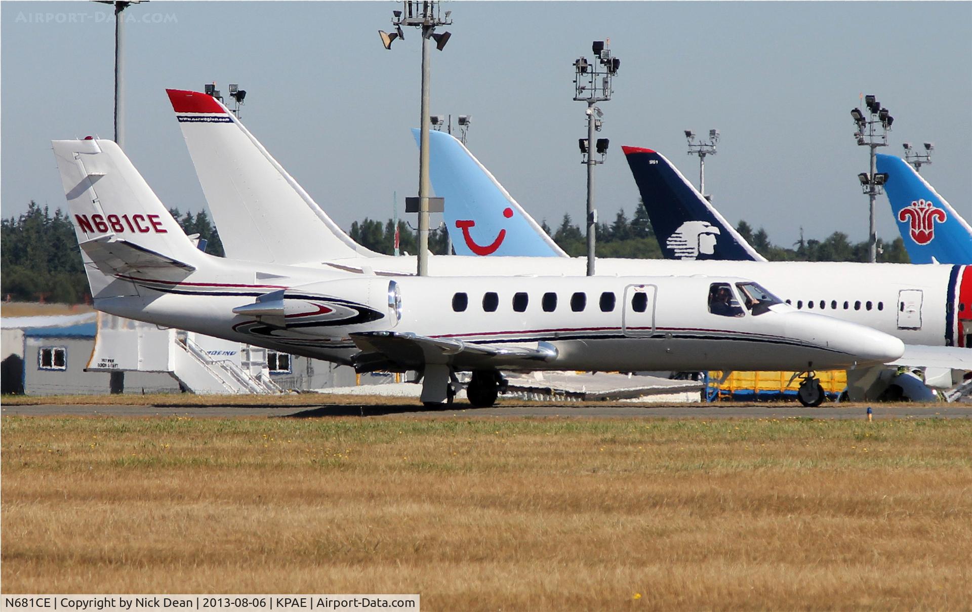 N681CE, 2004 Cessna 560 Citation Encore C/N 560-0681, KPAE/PAE