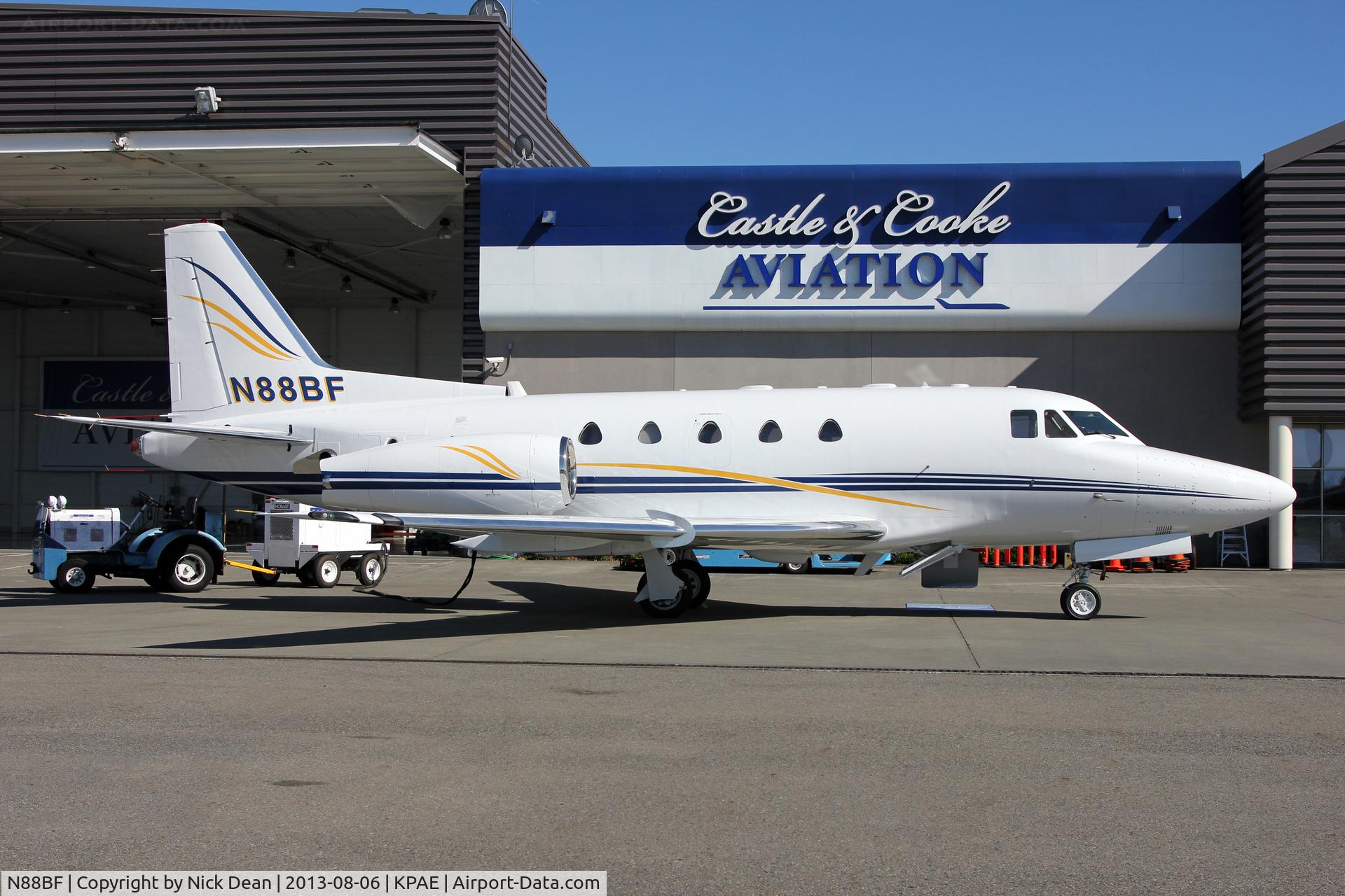 N88BF, 1981 Rockwell International NA-265-65 Sabreliner 65 C/N 465-60, KPAE/PAE