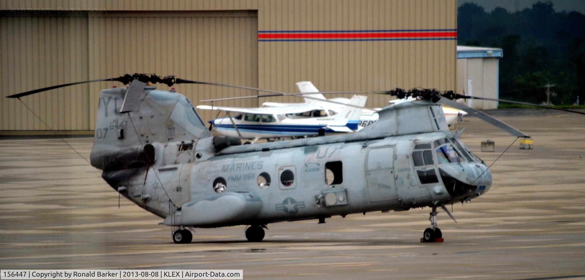 156447, Boeing Vertol CH-46E Sea Knight C/N 2517, Lexington