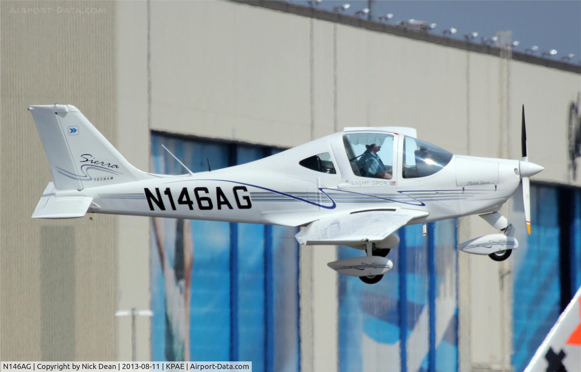 N146AG, Tecnam P-2002 Sierra C/N 416, KPAE/PAE