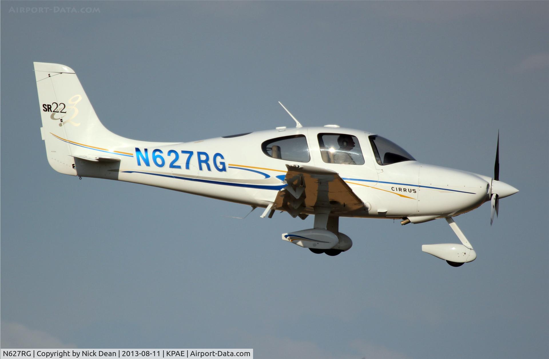 N627RG, 2004 Cirrus SR22 C/N 1243, KPAE/PAE