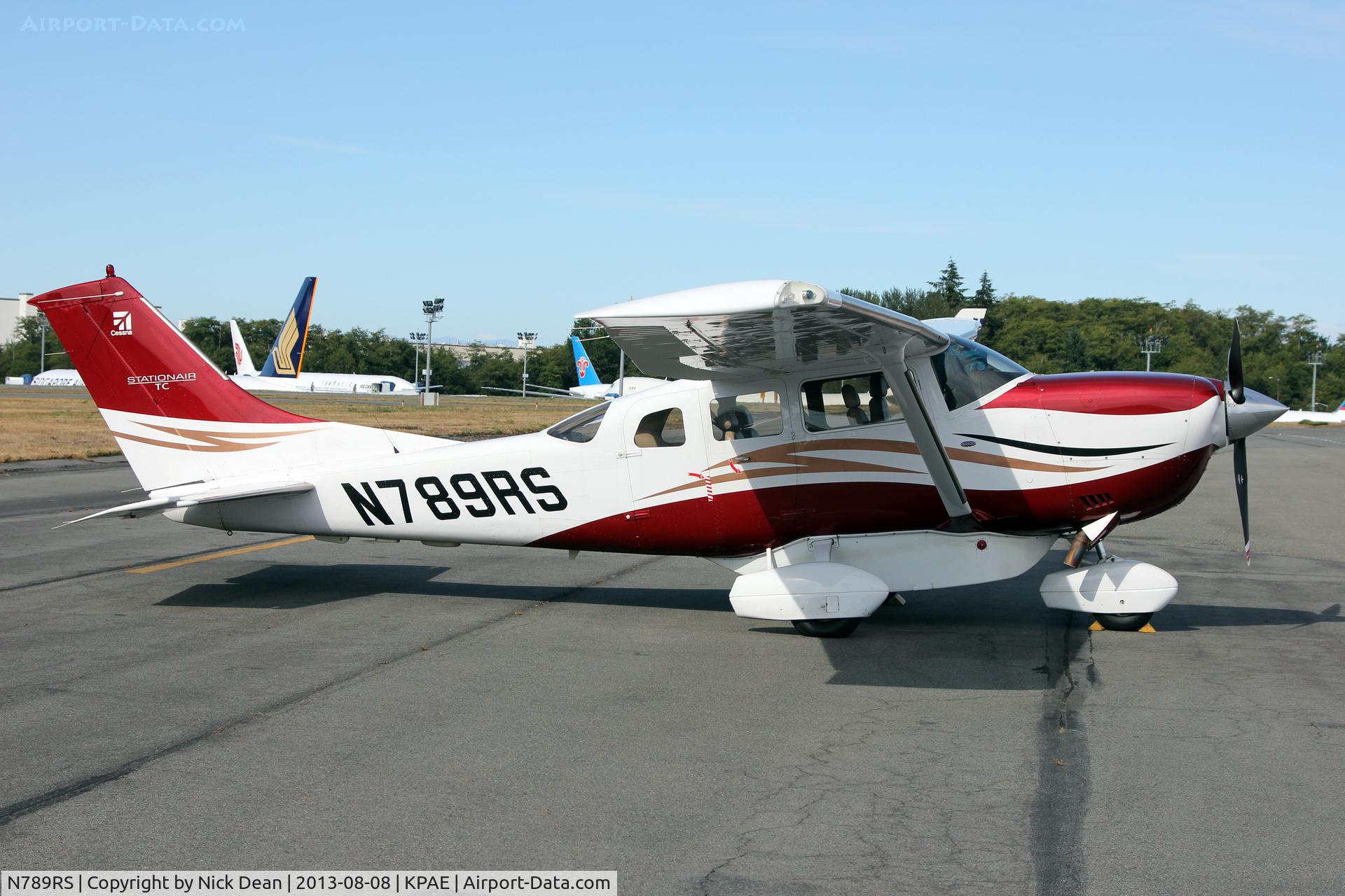 N789RS, 2006 Cessna T206H Turbo Stationair C/N T20608644, KPAE/PAE