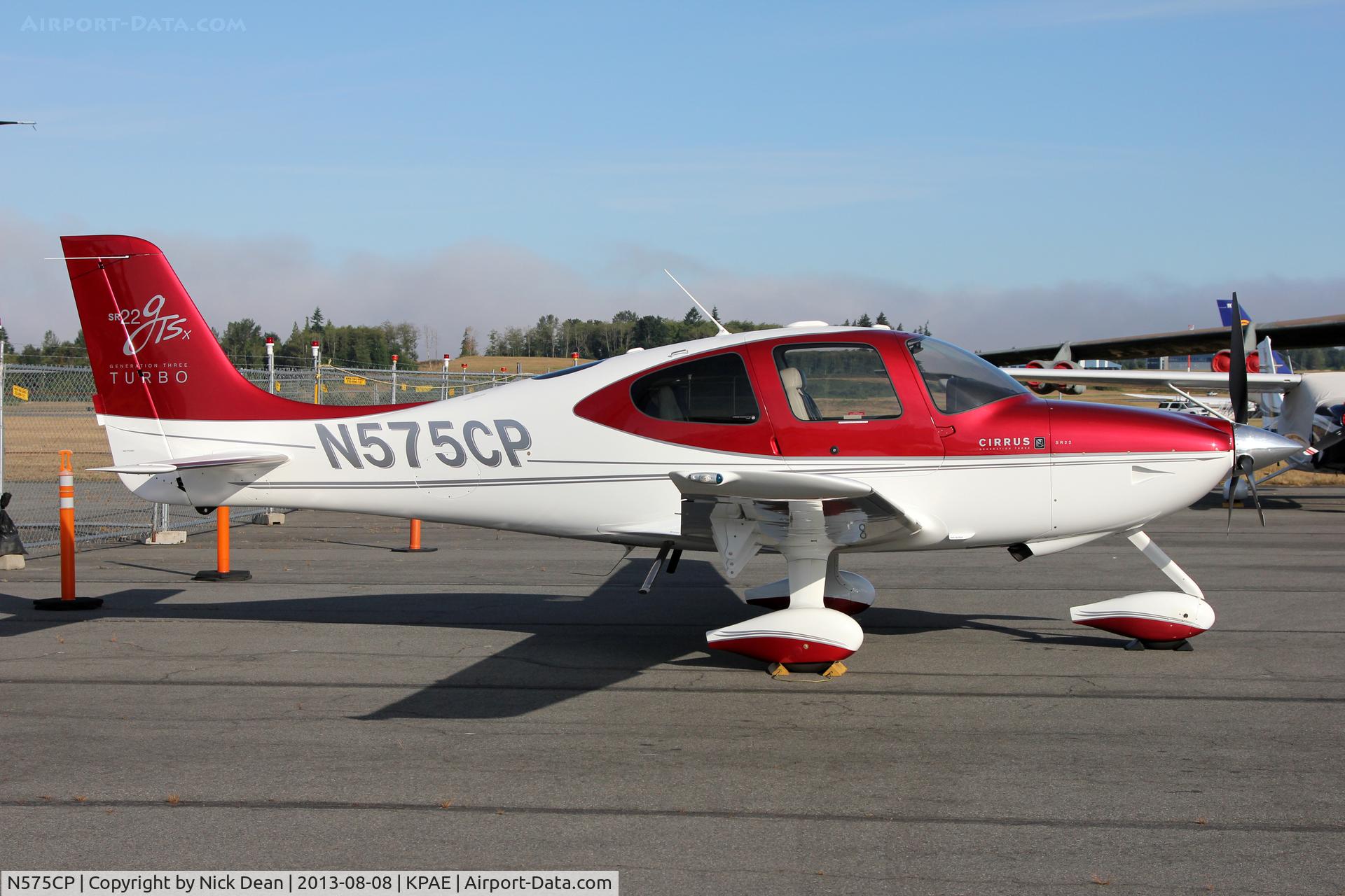 N575CP, Cirrus SR22 C/N 3341, KPAE/PAE