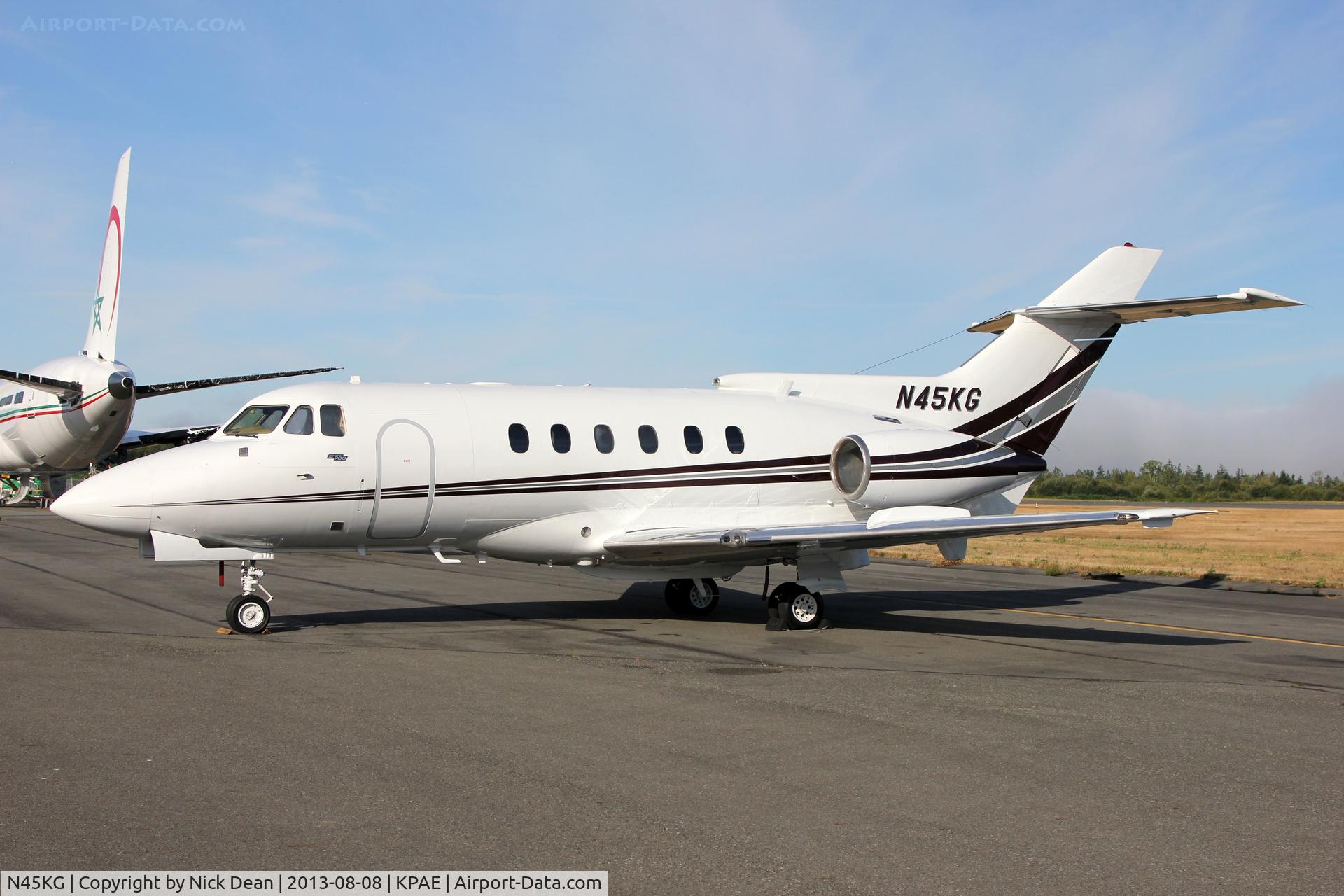 N45KG, 1980 British Aerospace HS.125-700A C/N 257189, KPAE/PAE