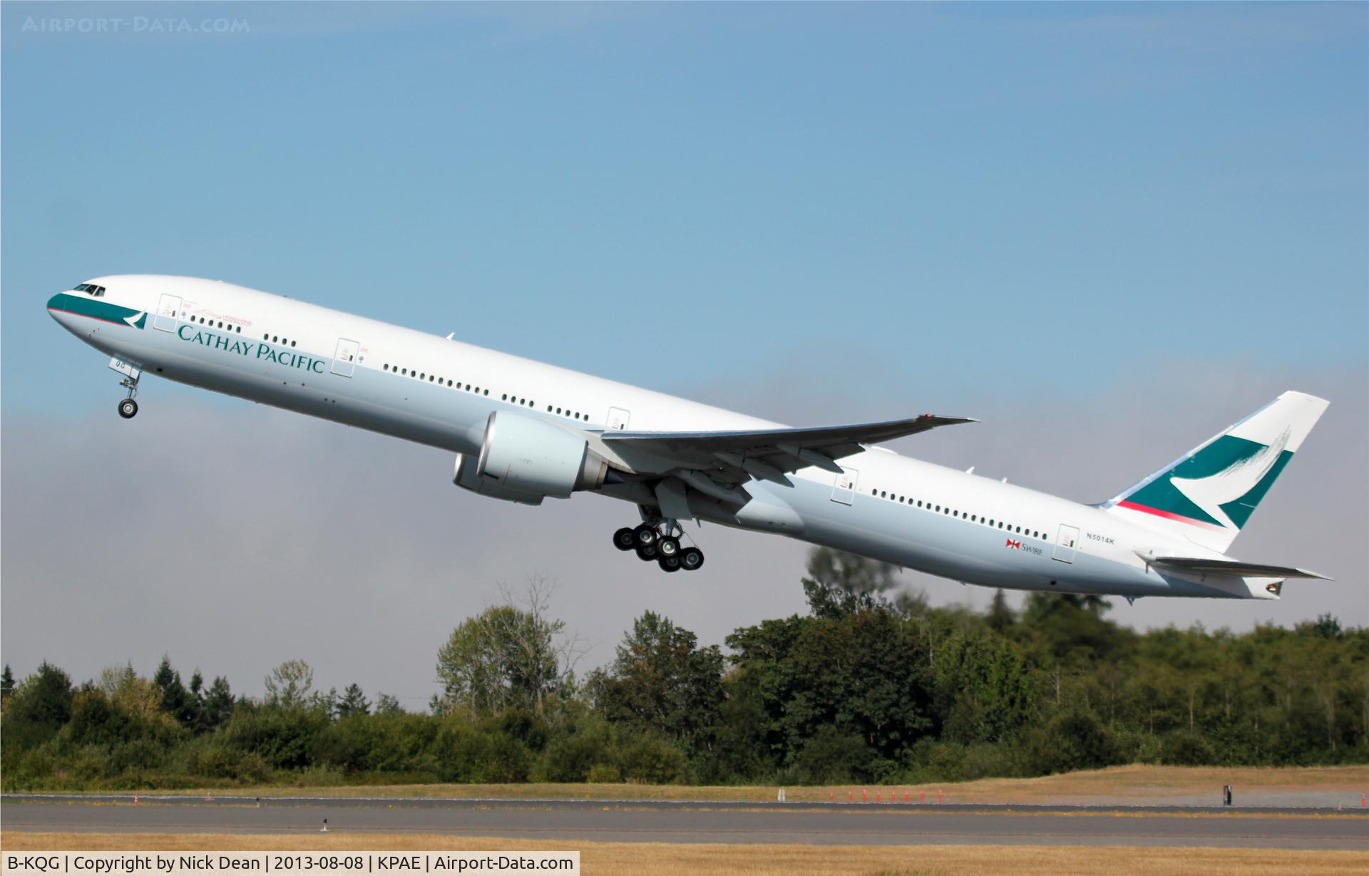B-KQG, 2013 Boeing 777-367/ER C/N 42142, KPAE/PAE