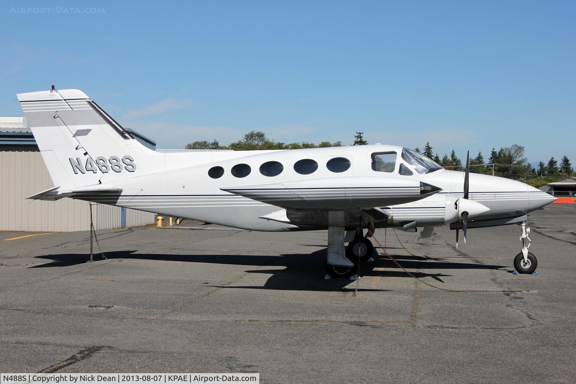 N488S, 1974 Cessna 414 Chancellor C/N 4140529, KPAE/PAE