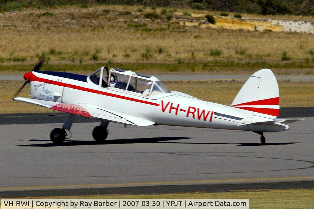 VH-RWI, 1950 De Havilland DHC-1 Chipmunk 22A C/N C1/0164, De Havilland Canada DHC-1 Chipmunk 22A [C1/0164]  Perth-Jandakot~VH  30/03/2007