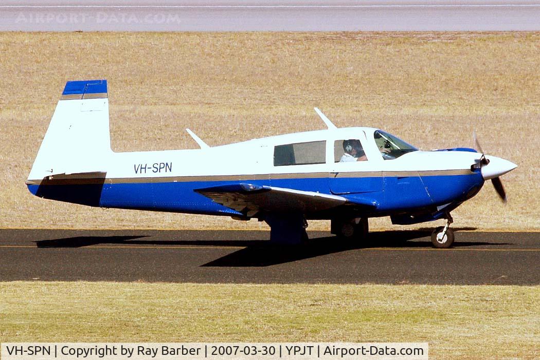 VH-SPN, 1980 Mooney M20J 201 C/N 24-0878, Mooney M.20J Model 201 [24-0878] (Royal Aero Club WA) Perth-Jandakot~VH 30/03/2007