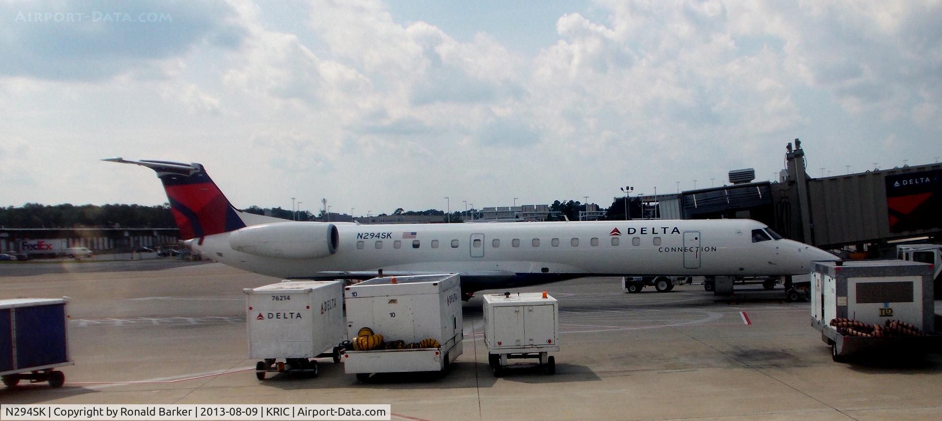 N294SK, 2001 Embraer EMB-145LR C/N 145497, Richmond