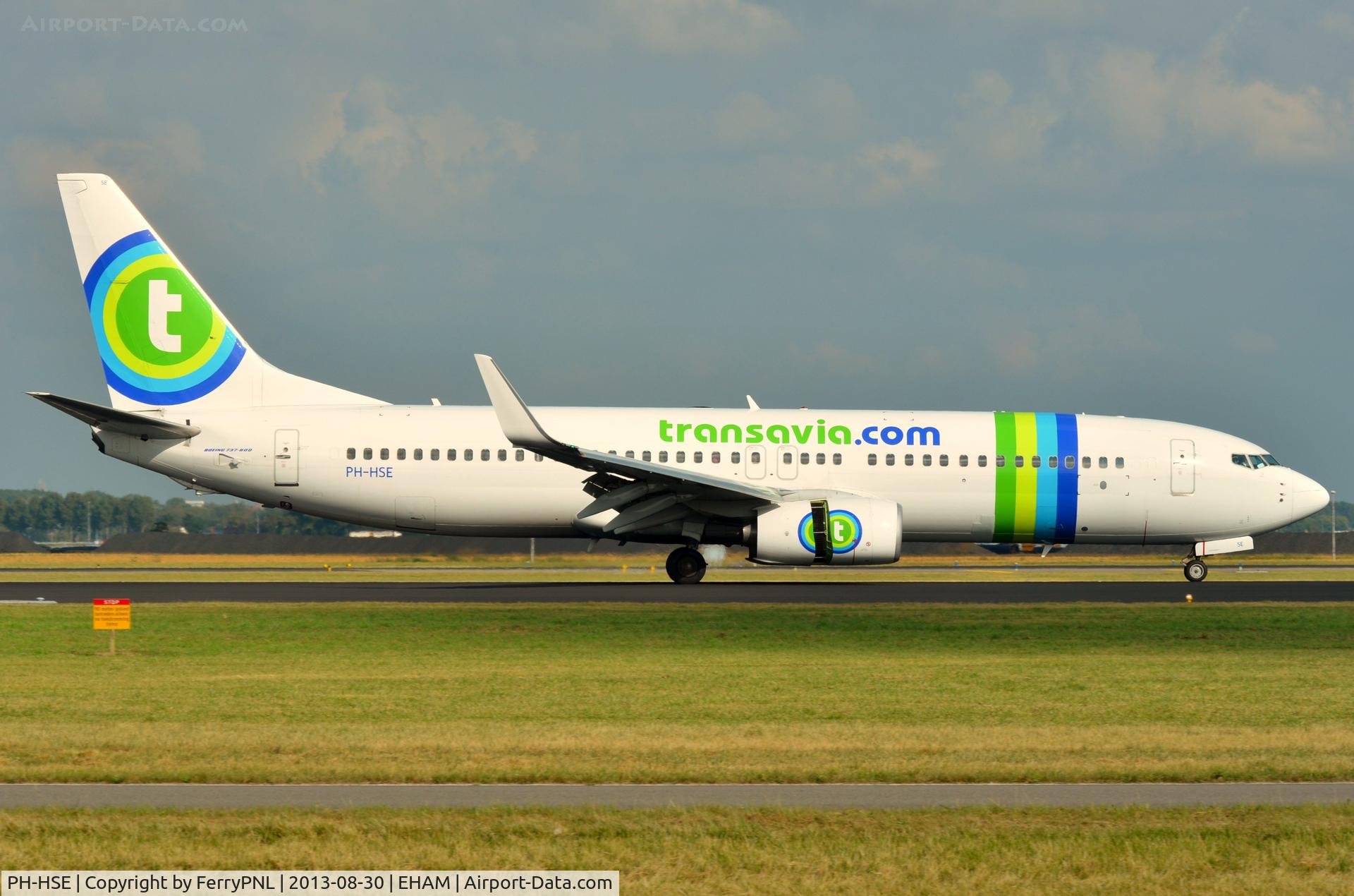 PH-HSE, 2011 Boeing 737-8K2 C/N 39259, Transavia B738 back home in AMS