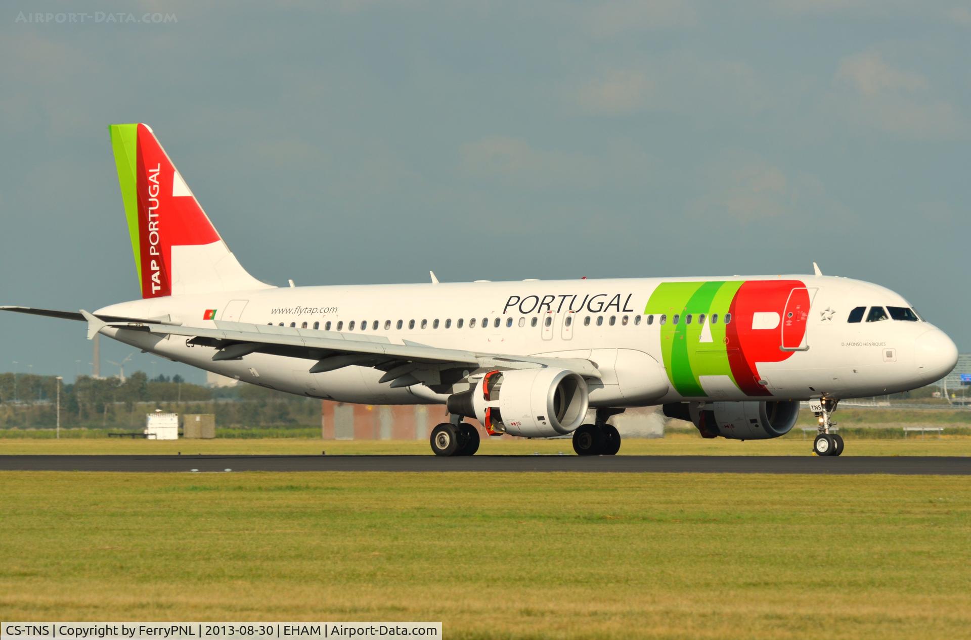 CS-TNS, 2009 Airbus A320-214 C/N 4021, TAP A320 arriving in AMS