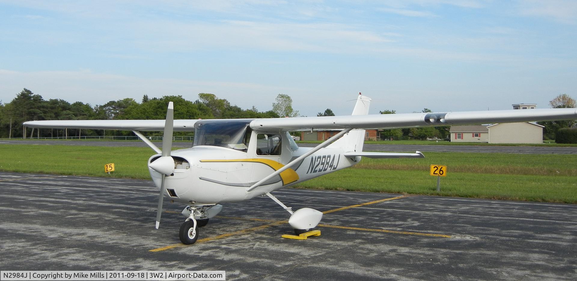 N2984J, 1966 Cessna 150G C/N 15065784, Cessna 150G at Put in Bay Airport (3W2)