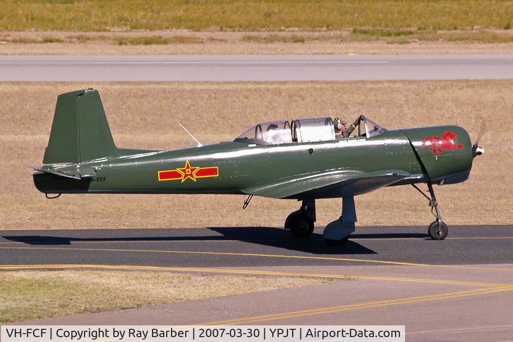 VH-FCF, 1986 Nanchang CJ-6A C/N 4332020, Nanchang CJ-6A [4332020] (Fighter Combat International) Perth-Jandakot~VH 30/03/2007