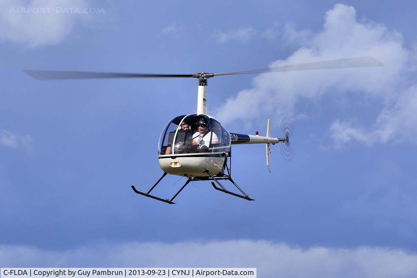 C-FLDA, 1991 Robinson R22 Beta C/N 1694, Landing