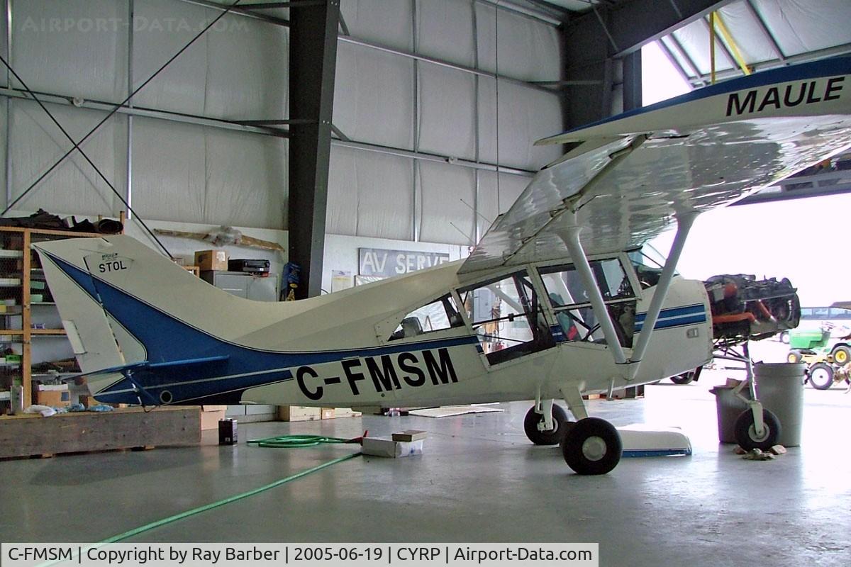 C-FMSM, 1995 Maule MT-7-235 Super Rocket C/N 18028 C, C-FMSM   Maule MT-7-235 Tri-Gear [18028C] Ottawa-Carp~C 19/06/2005