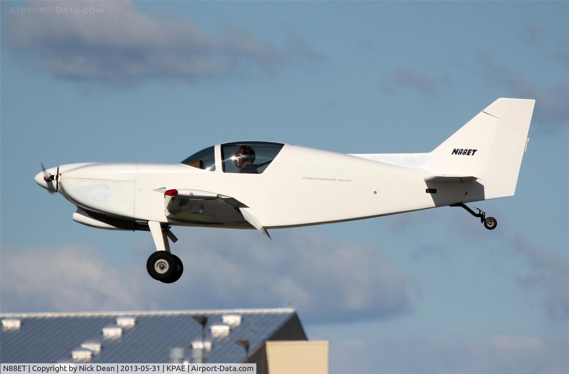 N88ET, 1980 Stoddard-Hamilton Glasair I C/N 202, KPAE/PAE
