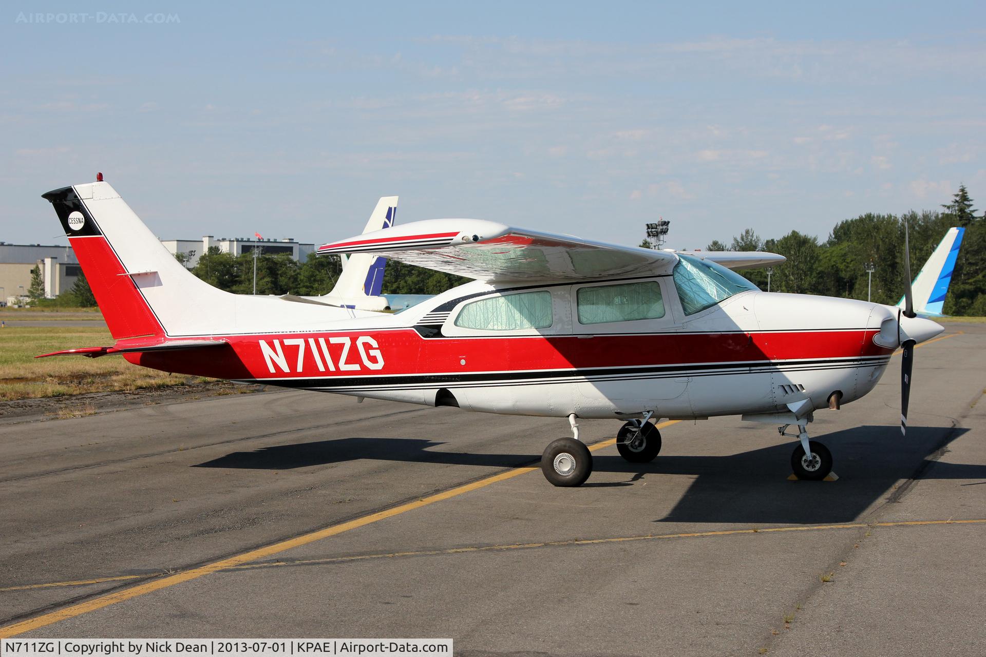 N711ZG, Cessna 210 C/N 21061817, KPAE/PAE