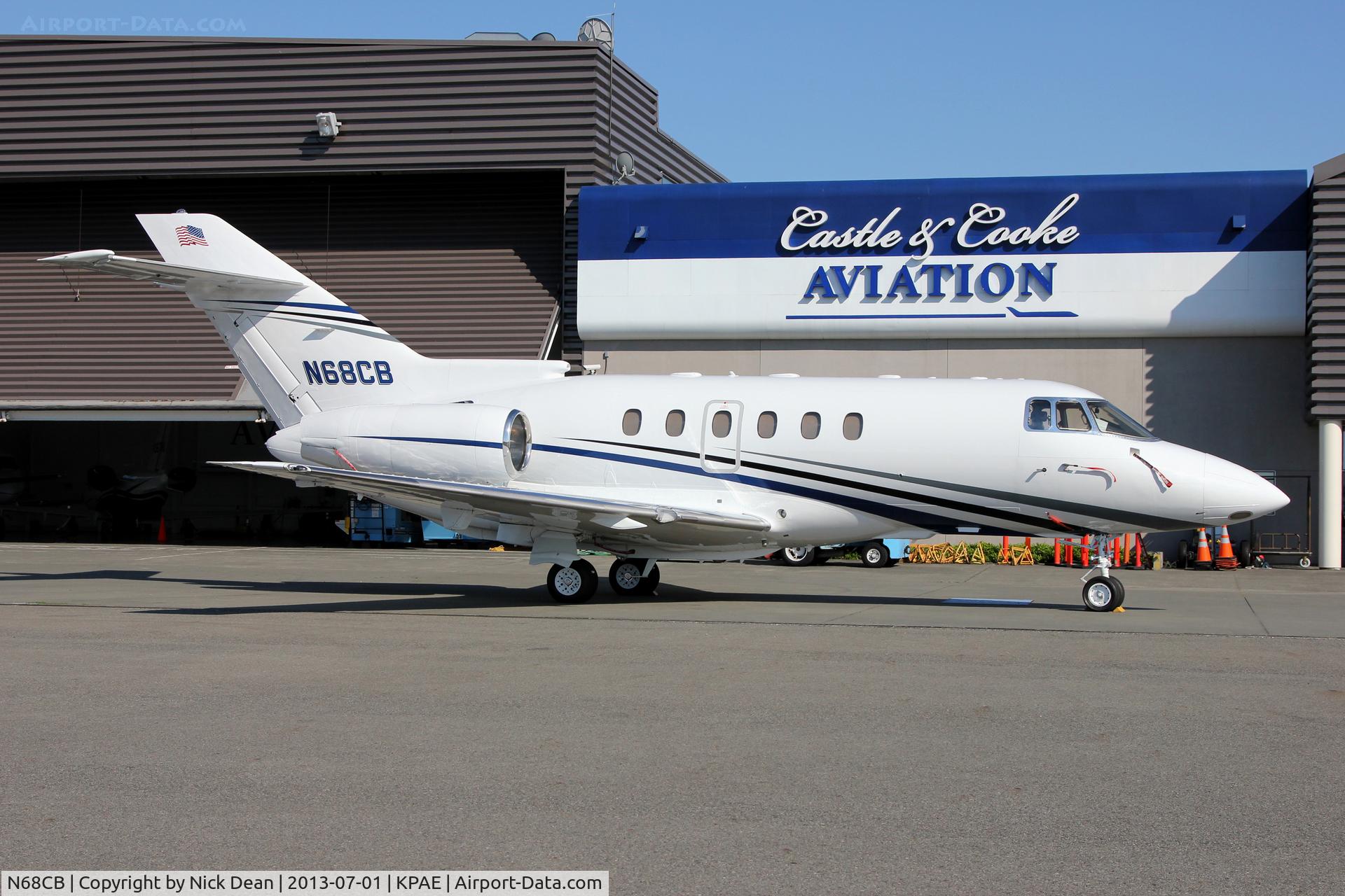 N68CB, 1999 Raytheon Hawker 800XP C/N 258453, KPAE/PAE