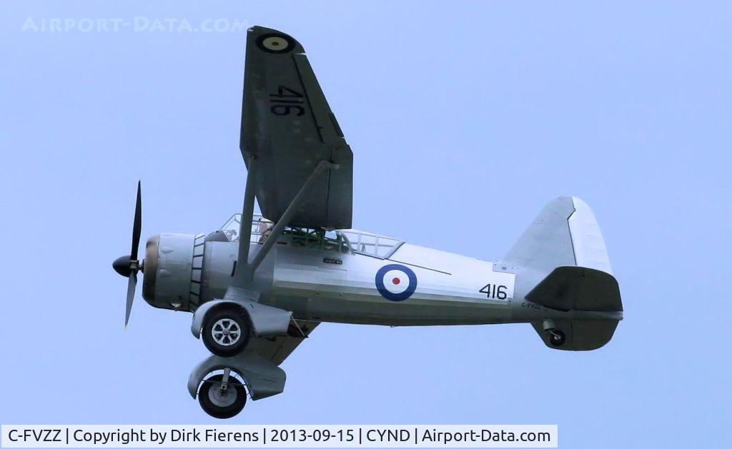 C-FVZZ, 1942 Westland Lysander IIIA C/N 1206, Performing an aerial flypast.