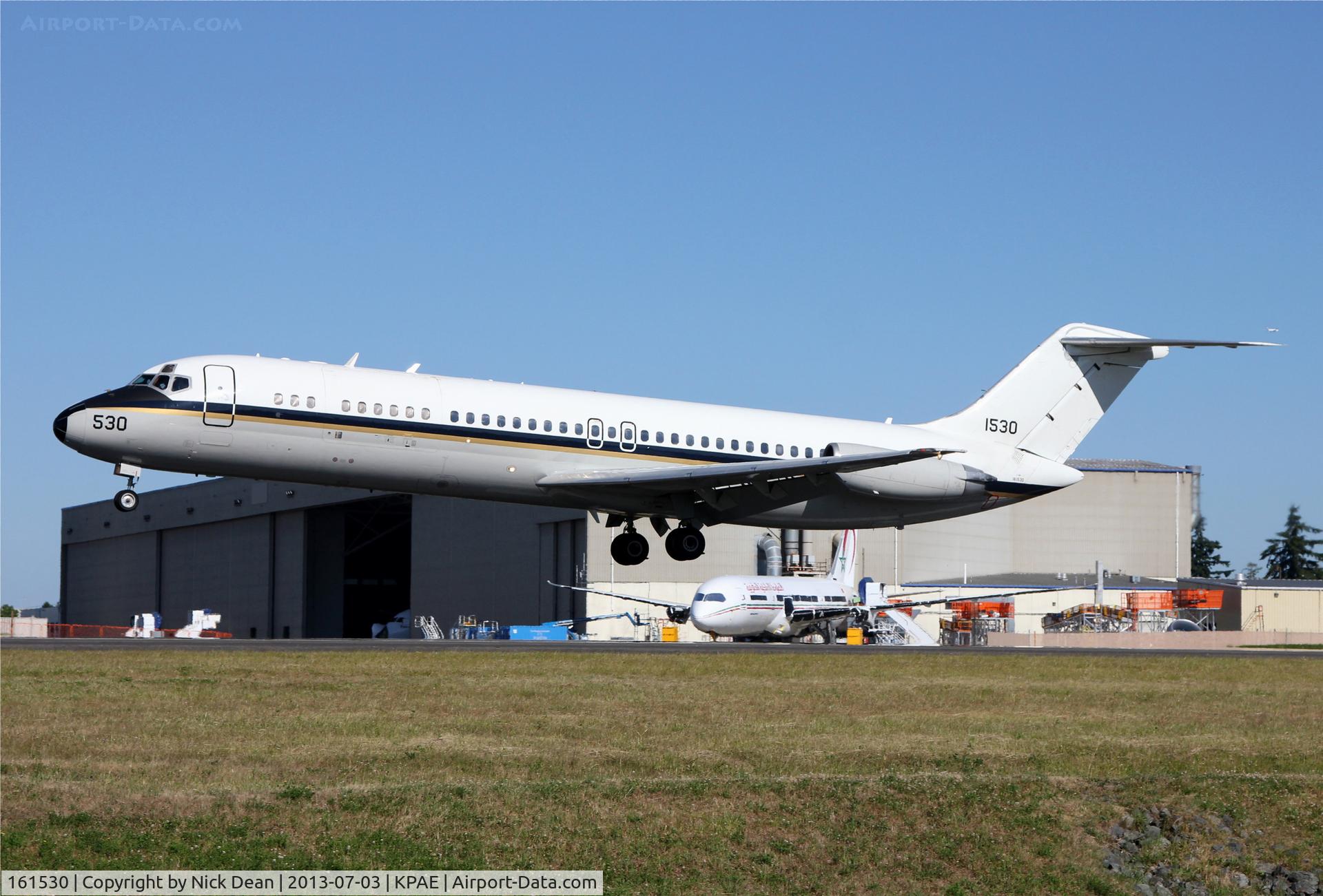 161530, 1982 McDonnell Douglas C-9B Skytrain II C/N 48166, KPAE/PAE
