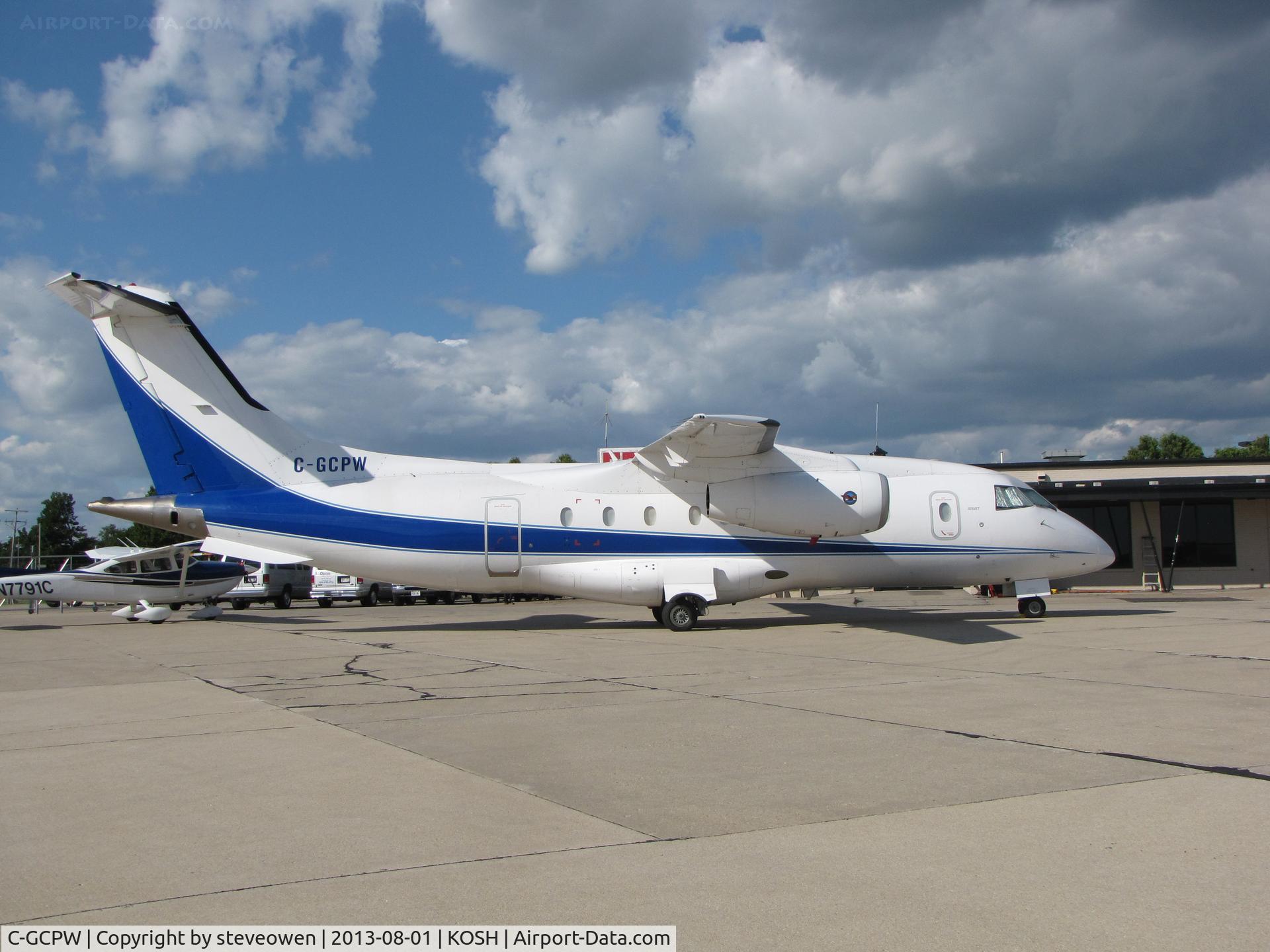 C-GCPW, 1999 Fairchild Dornier 328-300 328JET C/N 3129, Orion FBO ramp