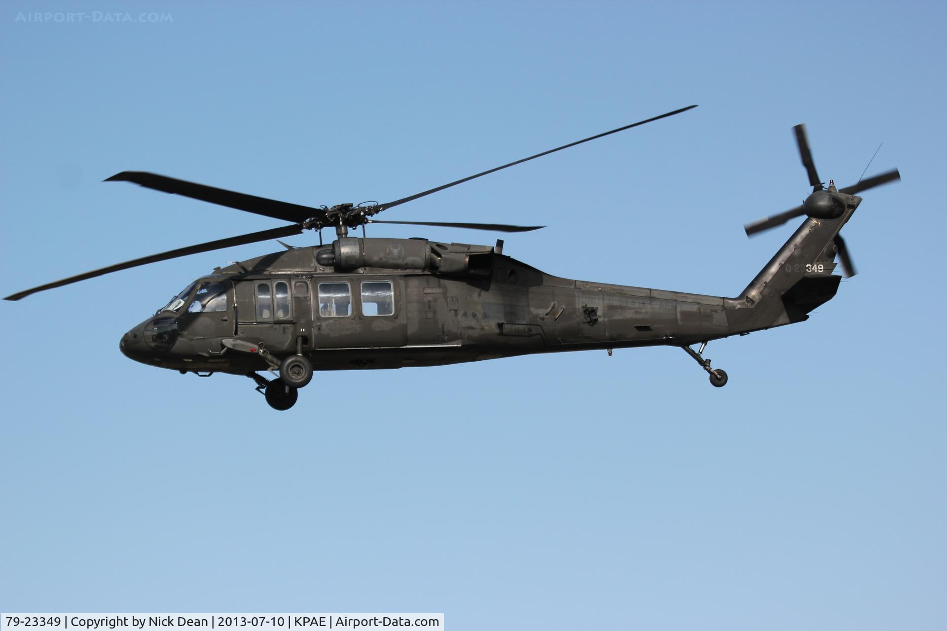 79-23349, 1979 Sikorsky UH-60A Black Hawk C/N 70166, KPAE/PAE