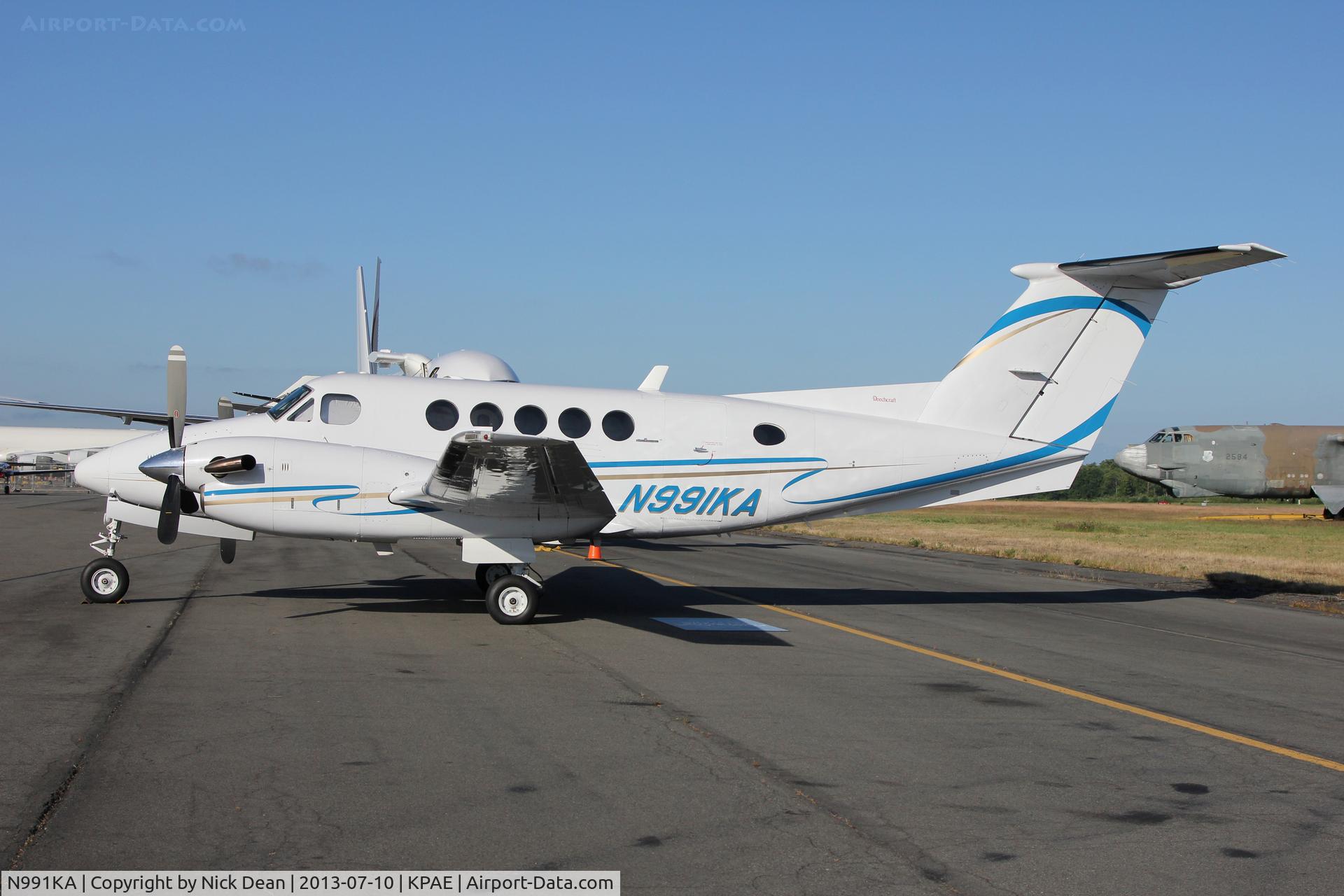 N991KA, 1981 Beech 200 Super King Air C/N BB-809, KPAE/PAE