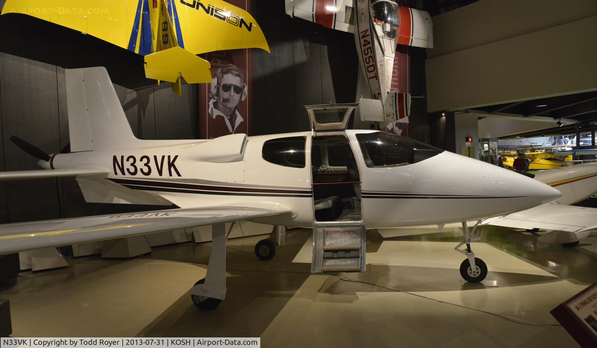 N33VK, 1991 Cirrus VK30 C/N 005, Airventue 2013
