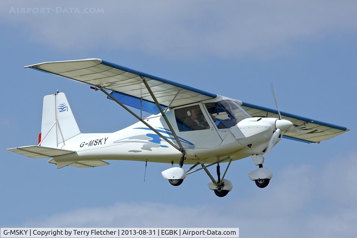 G-MSKY, 2001 Comco Ikarus C42 FB UK C/N PFA 322-13722, 2001 Ikarus C42 FB UK, c/n: PFA 322-13722