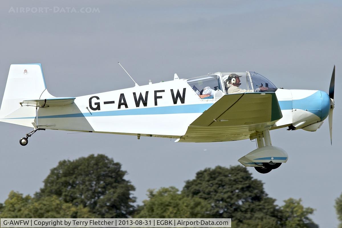 G-AWFW, 1957 SAN Jodel D-117 C/N 599, 1963 Jodel D-117, c/n: 599