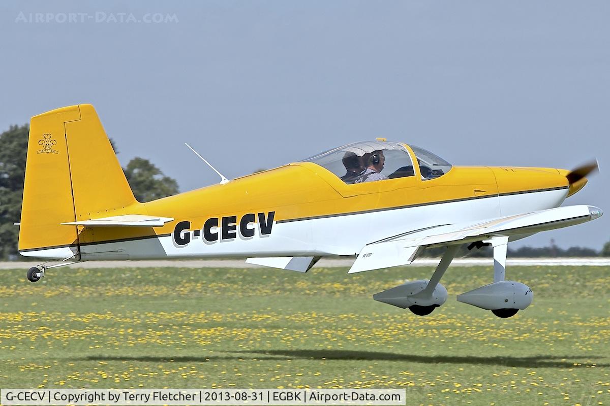 G-CECV, 2006 Vans RV-7 C/N PFA 323-14338, 2006 Vans RV-7, c/n: PFA 323-14338