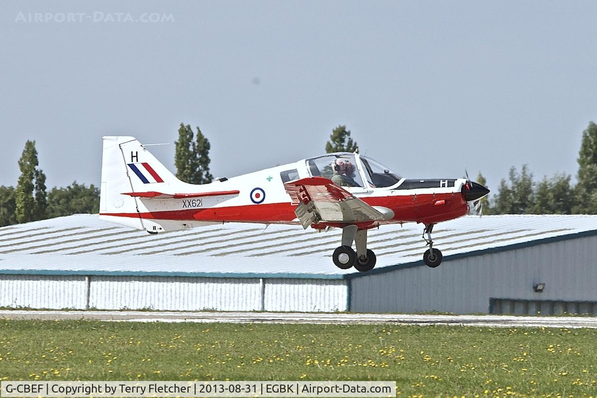 G-CBEF, 1974 Scottish Aviation Bulldog T.1 C/N BH120/286, G-CBEF (XX621), 1974 Scottish Aviation Bulldog T.1, c/n: BH120/286