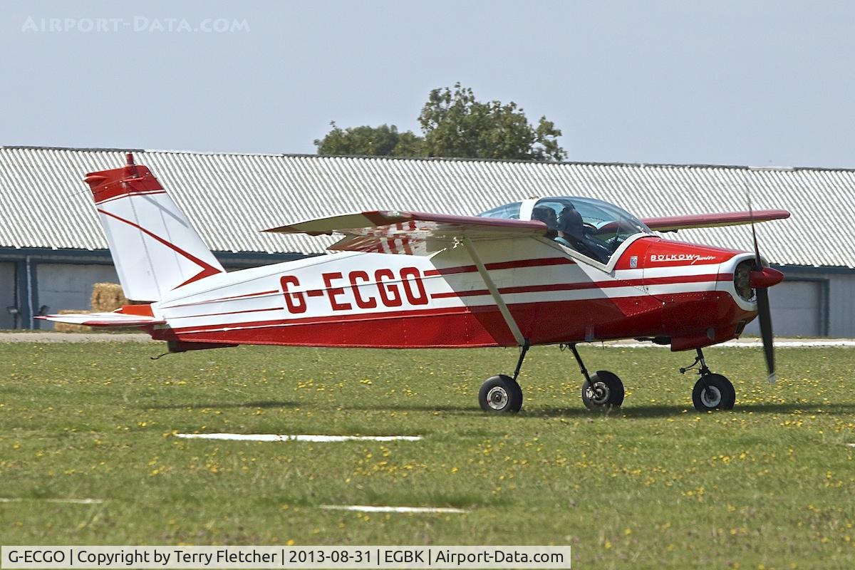 G-ECGO, 1966 Bolkow Bo-208C Junior C/N 599, 1966 Bolkow BO-208C Junior, c/n: 599