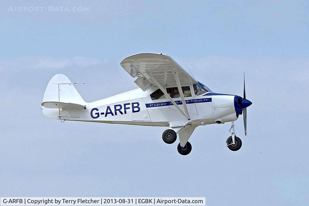 G-ARFB, 1960 Piper PA-22-150 Caribbean C/N 22-7518, 1960 Piper PA-22-150 Caribbean, c/n: 22-7518